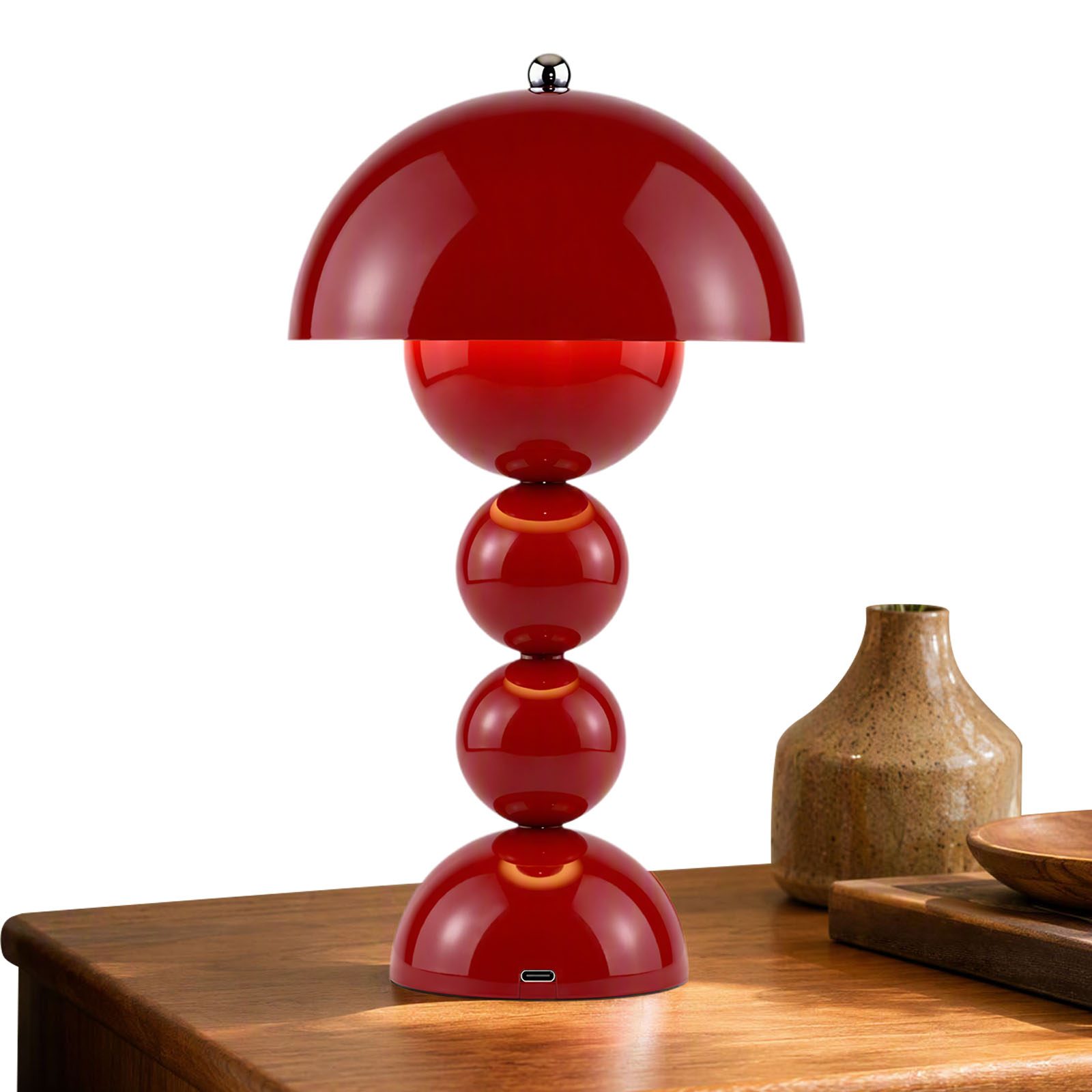 Light Switch - Mushroom Flower Bud Table Lamp USB