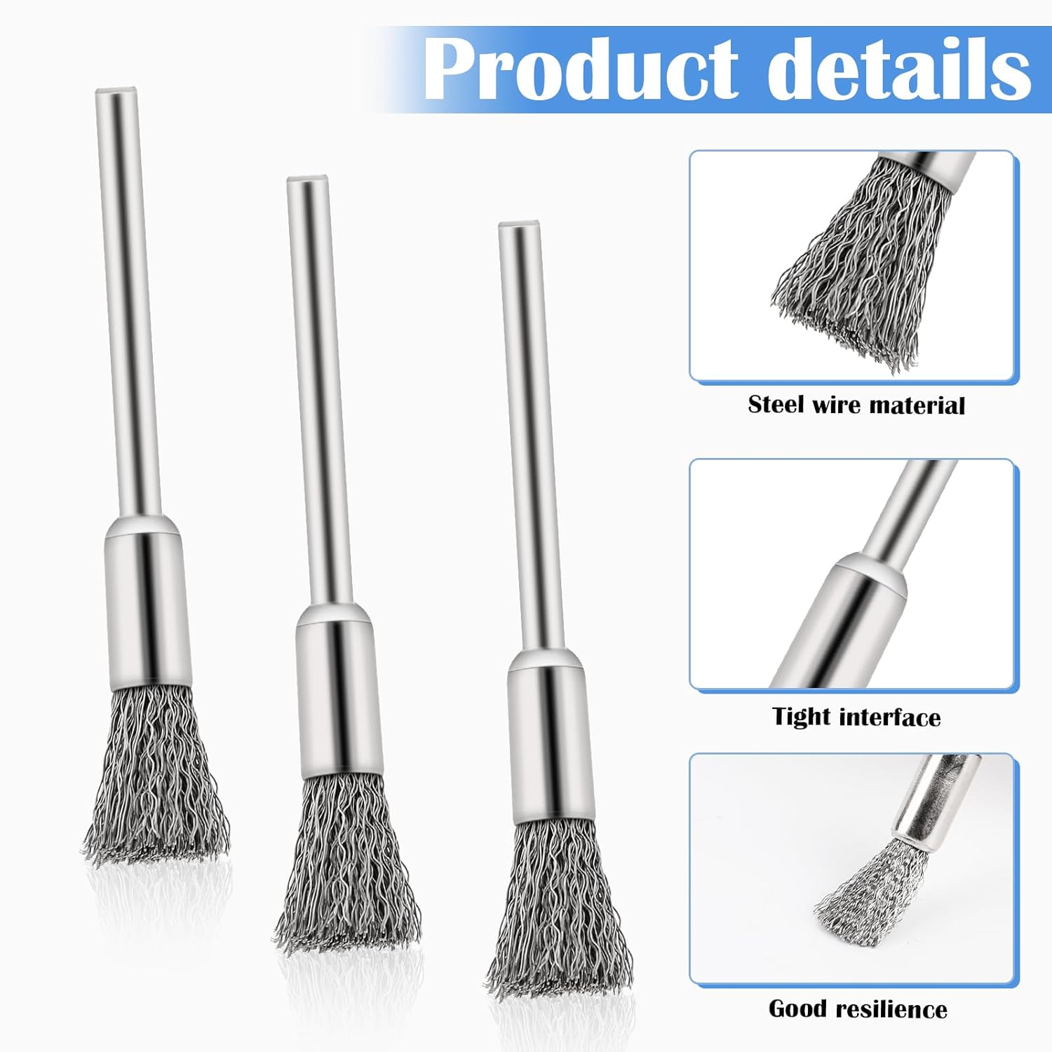 Steel Cleaning End Brushes Pen - Paint Brush review and price