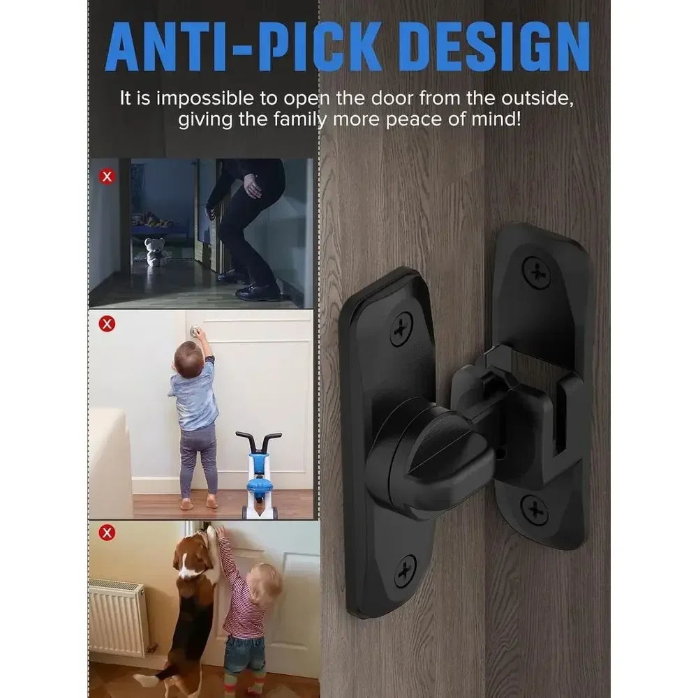 90/180 Degree Flip Barn Door L - Door Lock review and price