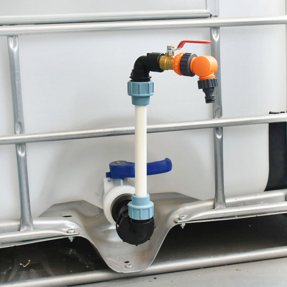 IBC water tank valve adapter S - Faucet review and price
