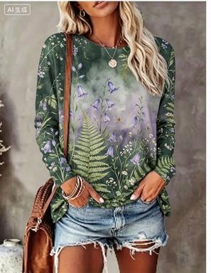 Women Long Sleeve T‑Shirt Grad - Wallpaper review and price