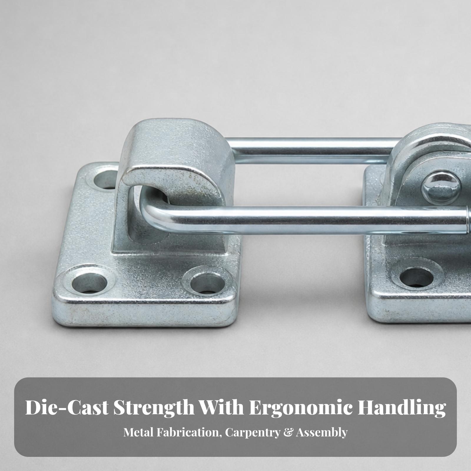 Adjustable Clamp Lock Iron Tog - Door Handle review and price