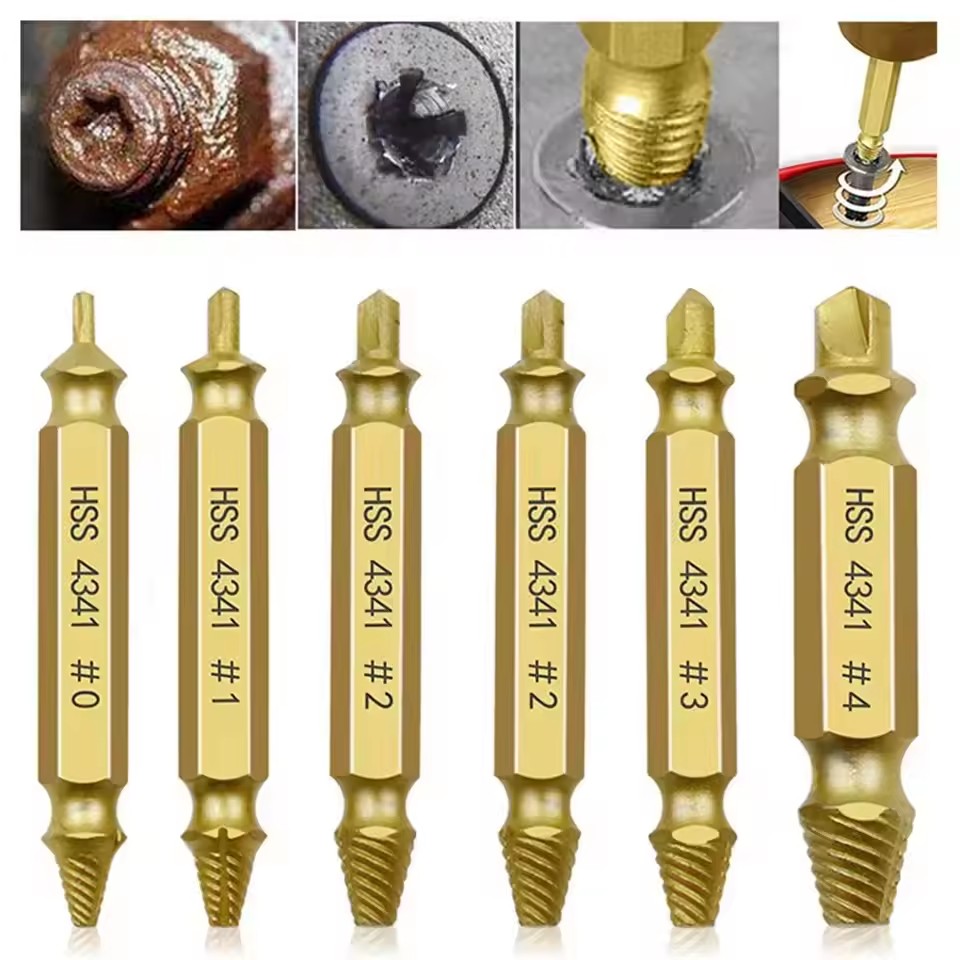 Damaged Broken Screw Extractor - Drill Bits review and price