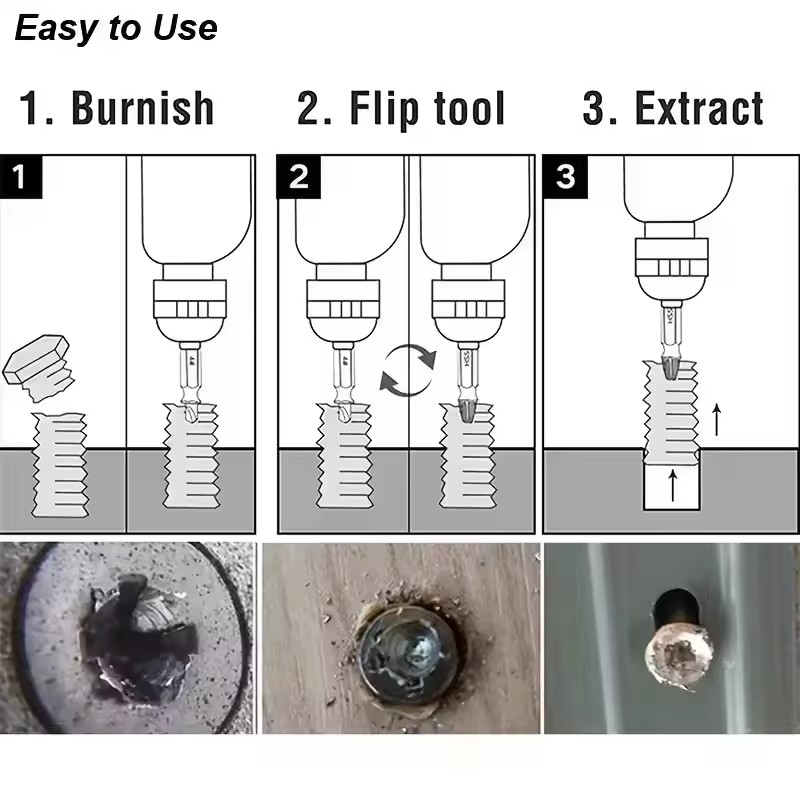 Damaged Broken Screw Extractor - Drill Bits review and price